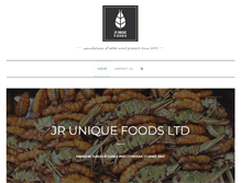Tablet Screenshot of jrunique.com